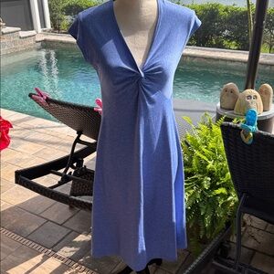 Patagonia Blue V-Neck Dress